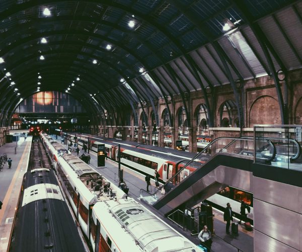 London train station platform for a G Wagon station transfer